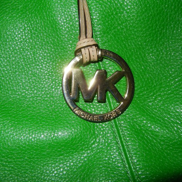 Kelly Green Micheal Kors Shoulder Bag tote - Picture 8 of 12